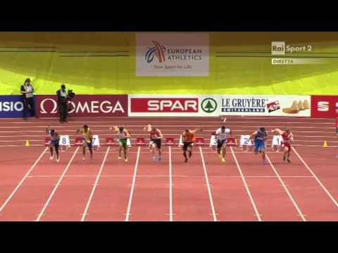 Campionati Europei Indoor Praga 2015 - Semifinale 60m Uomini - Fabio Cerutti