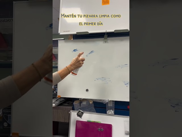 Vídeo relacionado con WEINIDASI Pizarra Blanca Magnética, Pizarra Blanca Adhesiva con Nueva Tecnología Resistente a las Manchas, para Dibujo de Niños, Escuela,Oficina, Hogar, Incluye Esponja y 4 Bolígrafos de Agua