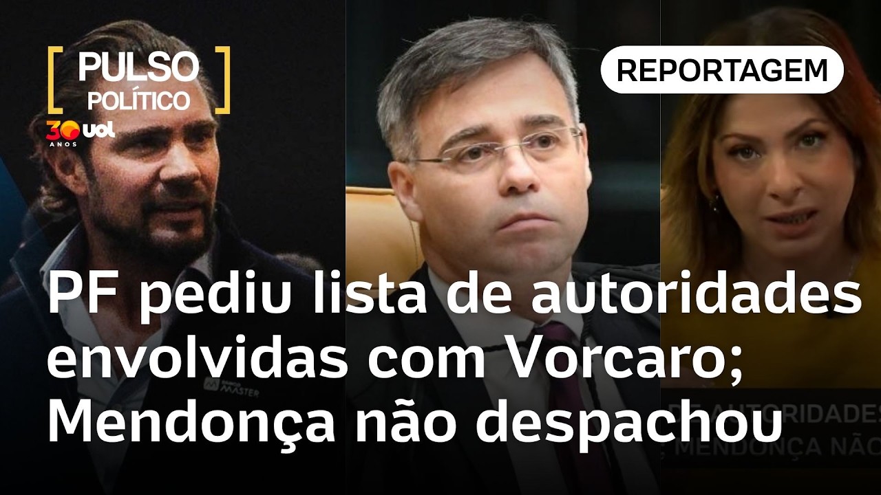 PF pediu lista de autoridades que negociaram com Vorcaro, mas Mendonça não despachou | Dani Lima