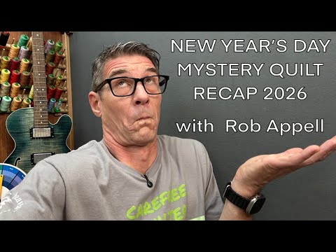 New Years Day Mystery Quilt Along Tutorial 2026