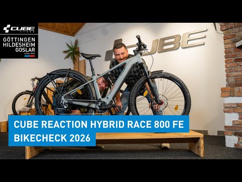Driving fun guaranteed – the Reaction Hybrid Race 800 FE from CUBE (2026)