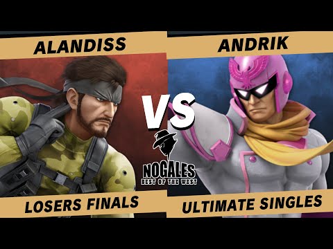 Best Of The West Losers Finals - AlanDiss (Snake) Vs. Andrik (Captain Falcon) Smash Ultimate