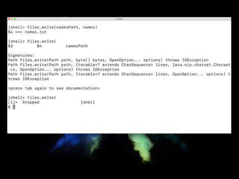 Java 9 Checked Exceptions In The Jshell