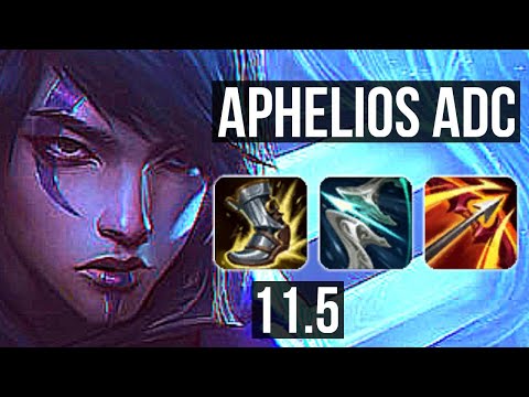 APHELIOS & Bard vs JHIN & Janna (ADC) | Legendary, 8/2/5, 300+ games | EUW Diamond | v11.5