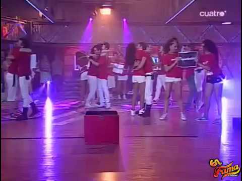 Coreo grupal de despedida de los concursantes en la final de Fama a bailar Grupos 10 de Julio 2009