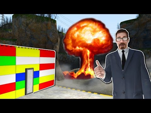 NUKE SURVIVAL in LEGO BASE? - Garry's Mod Gameplay - Gmod Nuke Survival Roleplay