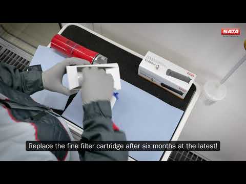 SATA filter 584 - Maintenance