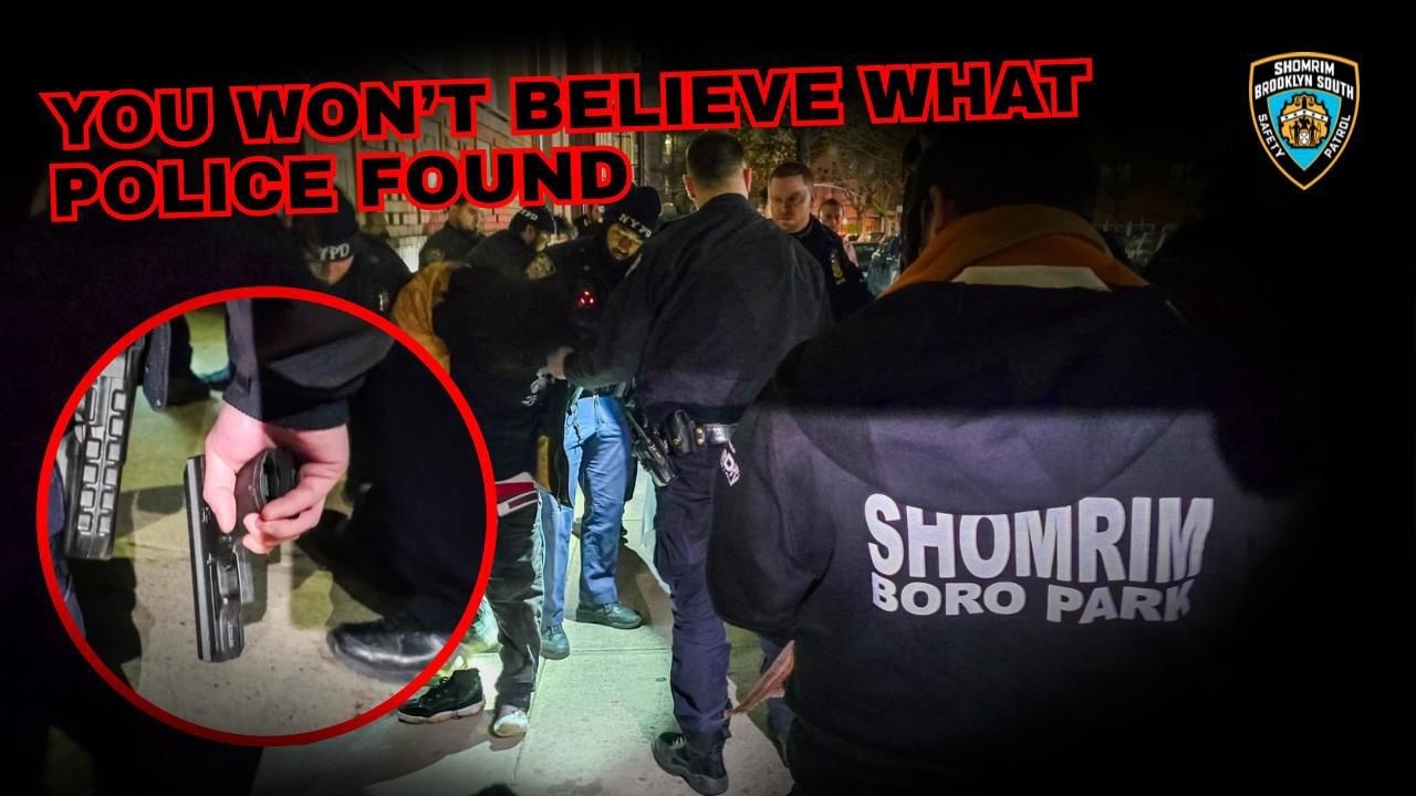 Boro Park Shomrim: NYPD Found Loaded Firearm