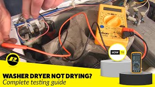 How to Diagnose Washer Dryer Drying Problems