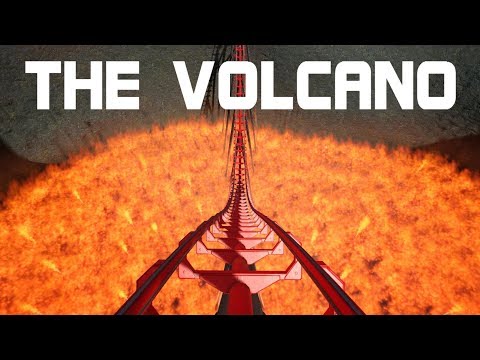 Planet Coaster: The Volcano Roller Coaster
