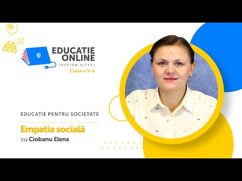 Educație pentru societate, Clasa a V-a, Empatia socială