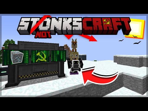 FIZ uma MINEIRADORA AUTOMÁTICA - NOT STONKSCRAFT #04