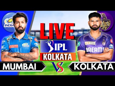 IPL 2024 Live: KKR vs MI, Match 60 | IPL Live Score & Commentary | Kolkata vs Mumbai | Innings 2