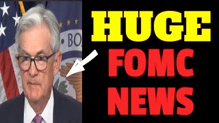 TODAY'S FOMC MEETING IS HUGE! (URGENT)