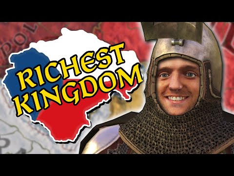 I Created the RICHEST KINGDOM by Playing TALL in Crusader Kings 3