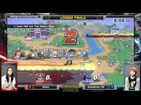 SSVII - Andoo (Wario) Vs. SunnySunny (Lucario) - Smash 4 Losers Finals