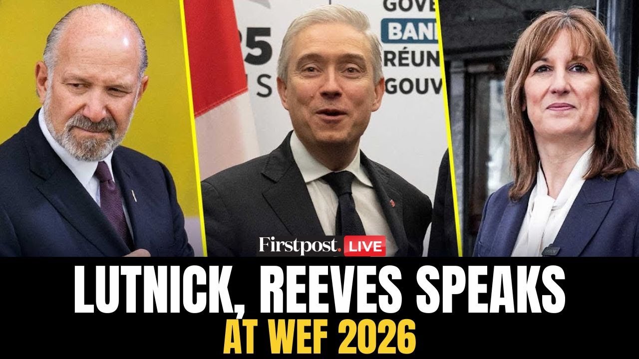 WEF 2026 LIVE: US Commerce Secretary Lutnick, British FM Reeves Participate in WEF Panel in Davos