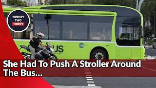 Bus Blocking Bukit Batok Crossing Sparks Debate Over Pedestrian Safety