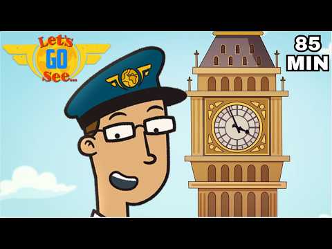 Where Will Pilot Ollie Fly Next? 🌍 | Big Surprise! 🇬🇧| Epic Travel Cartoons for Kids Who Love Planes - Kingdom Kids Zone, Little Learners - Let's Go See