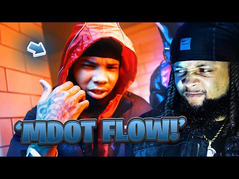 HE GOT HIS OWN FLOW!! Mdot 59- "Mdot Flow"I !?! Huhh Live Performance (REACTION)