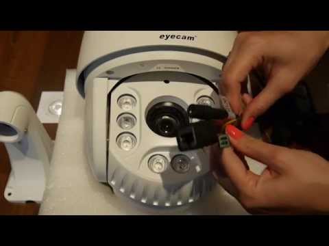 Camere IP Speed Dome PTZ Eyecam EC-1317 full HD 1080P – 2MP - www.1cctv.ro