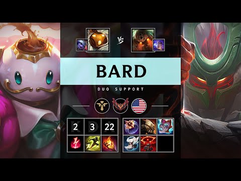 Bard Support vs Nautilus - NA Grandmaster Patch 25.21