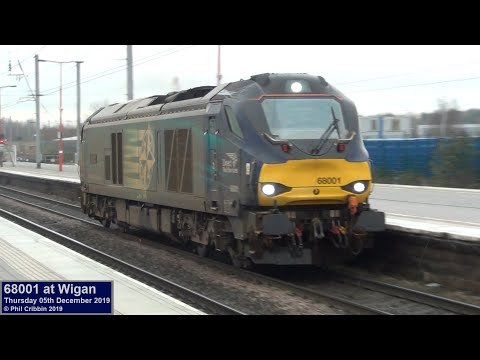 68001 at Wigan - 05th December 2019