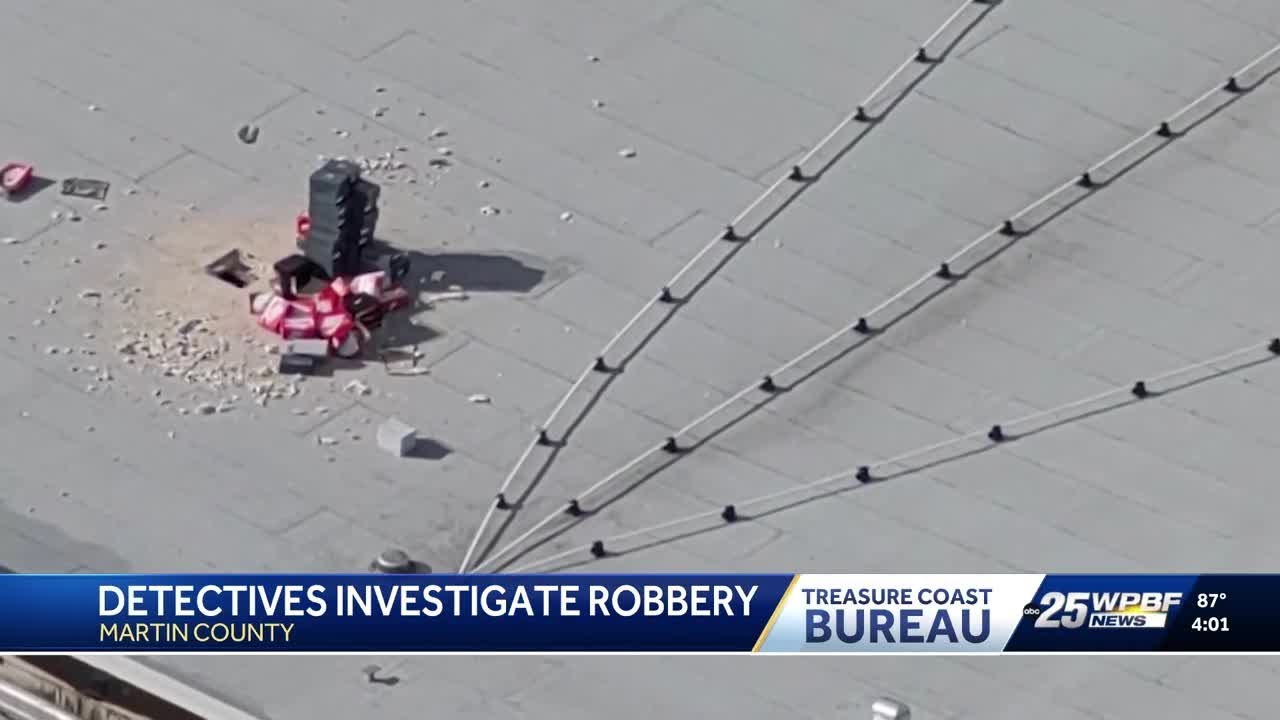 Thieves cut hole in roof of Treasure Coast Mall and stole hundreds of Nike shoes