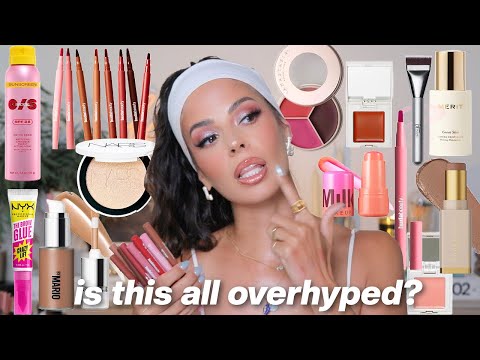 HOT & NEW  OVERHYPED MAKEUP?! whats worth it... whats TRASH