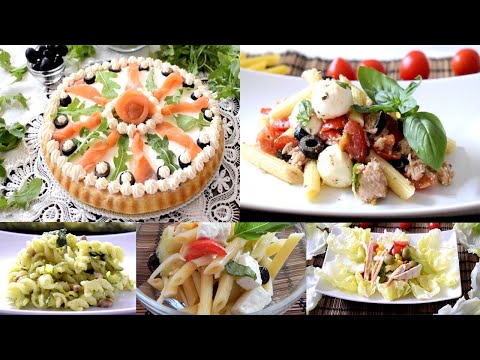 Eccellenti Ricette Salate Fredde: crostate, insalate e piatti freschi per l'estate