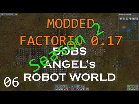 Modded Factorio 0.17  - Bobs - Angel's - Season 2 Ep 06 – TIER 5 PRODUCTIVITY MODULES!