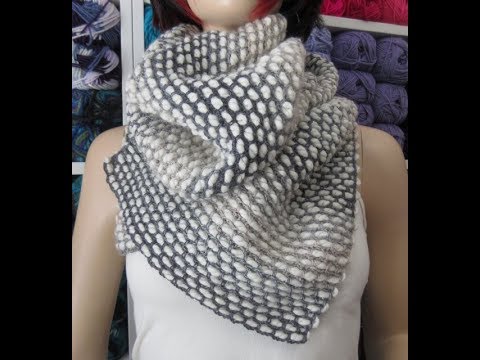 Crochet Scarf Interweave  very easy