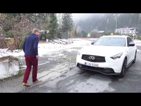 2014 Infiniti FX Vettel Edition im Fahrbericht - Eine Probefahrt durch die Alpen #Test #Review
