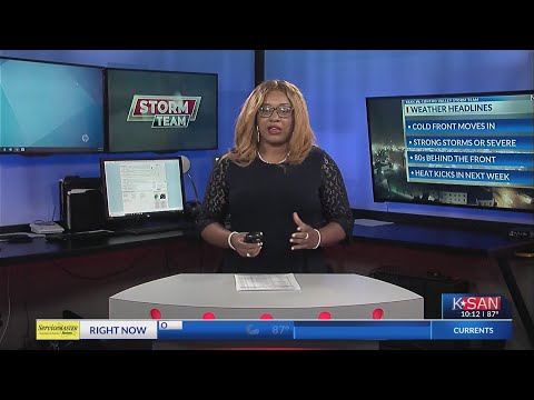 KSAN STORM TEAM WEATHER FORECAST 10 PM