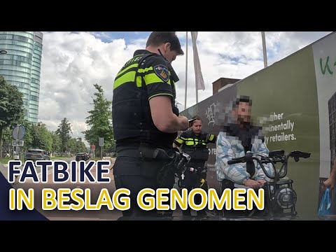 Politie Utrecht Zuid | Dienst in een onopvallende auto | Fatbike in beslag genomen |