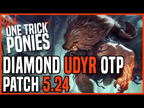 Patch 5.24 Udyr Jungle OTP - Ranked Diamond EUW