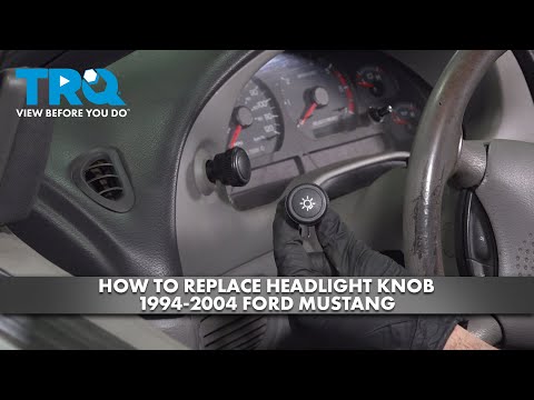 How to Replace Headlight Knob 1994-2004 Ford Mustang