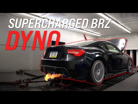 Supercharged BRZ gets more boost!