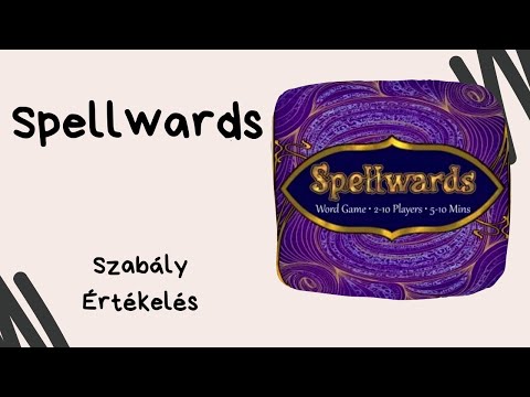 Végre egy izgalmas szójáték! Spellwards társasjáték játékbemutató és szabályismertető - Társasozz Okosan!
