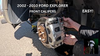 How to Replace Front Calipers - 2002-2010 Ford Explorer Guide
