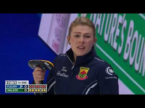 Draw 13 - 2021 Tim Hortons Curling Trials - Fleury vs. Walker