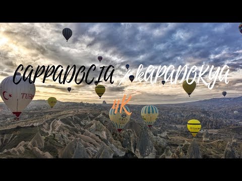 Kapadokya ( Cappadocia ) drone footage in 4K [ TURKEY ]