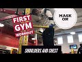 FIRST GYM WORKOUT | FULL SHOULDERS AND CHEST WORKOUT | DAY 1 PUSH DAY | PUSH - LEGS - PULL PROGRAM