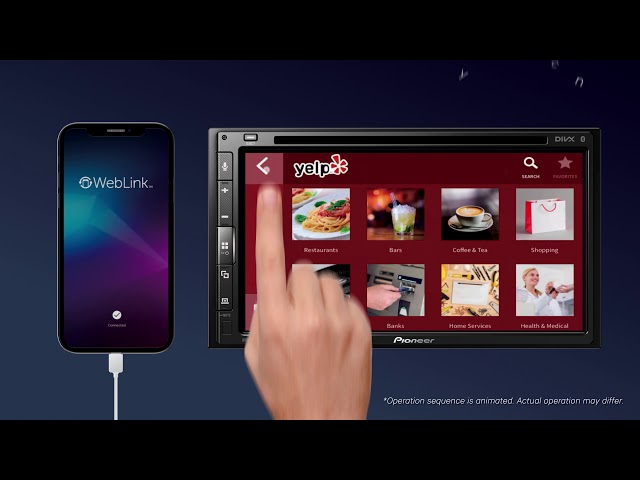 بايونير شاشة لمس تدعم الابل كاربلي