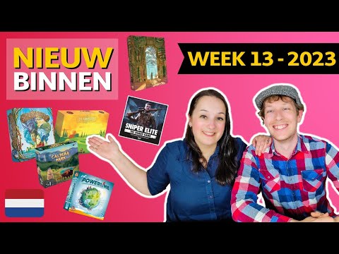 Nieuw binnengekomen bordspellen! - Week 13, 2023