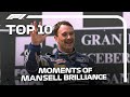 Top 10 Moments of Nigel Mansell Brilliance