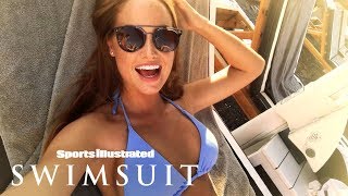 Haley Kalil Takes A Bite Out Of Greece, Takes You On An Adventure | Sports Illustrated Swimsuit