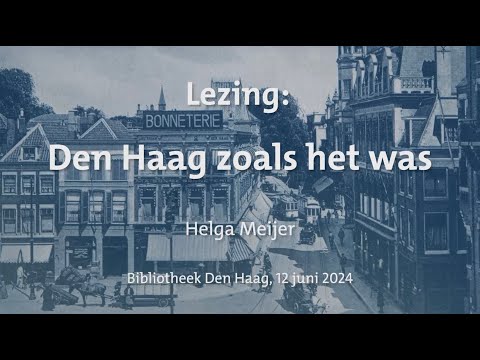 Lezing — Haags Gemeentearchief
