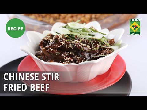 Chinese Stir Fried Beef Recipe | Food Diaries | Zarnak...