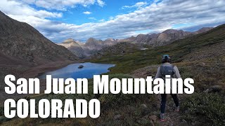 San Juan Mountains, Colorado, CDT Sec 37-38 to Colorado Trail [コロラド州サンホワン山脈2]
